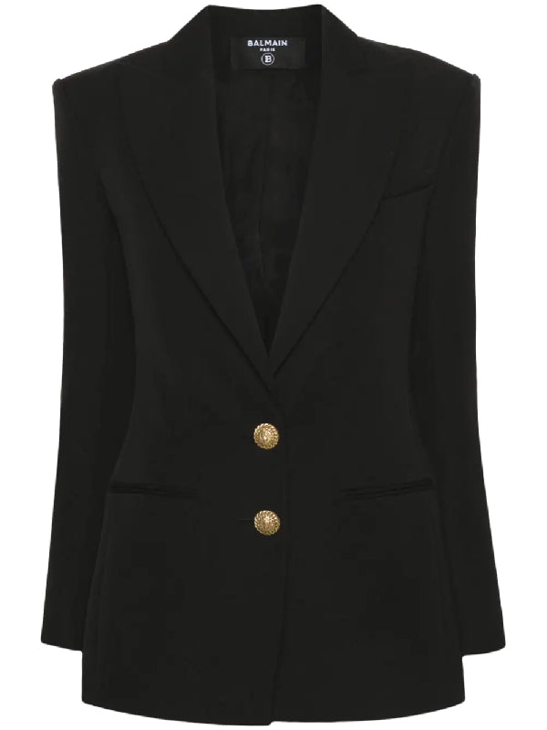 Balmain Jackets Black Tailored Jackets