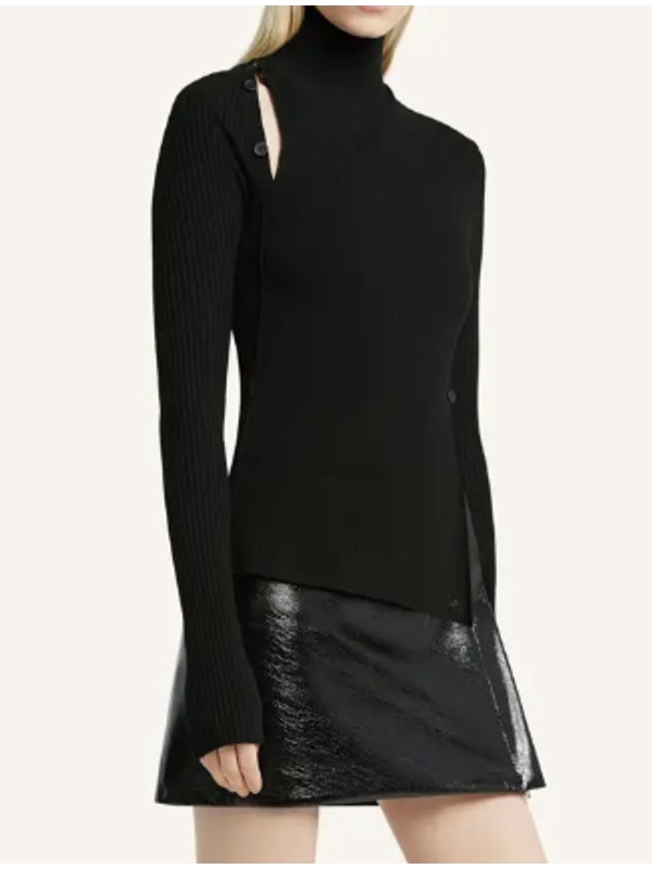 Courrèges Black Knitted