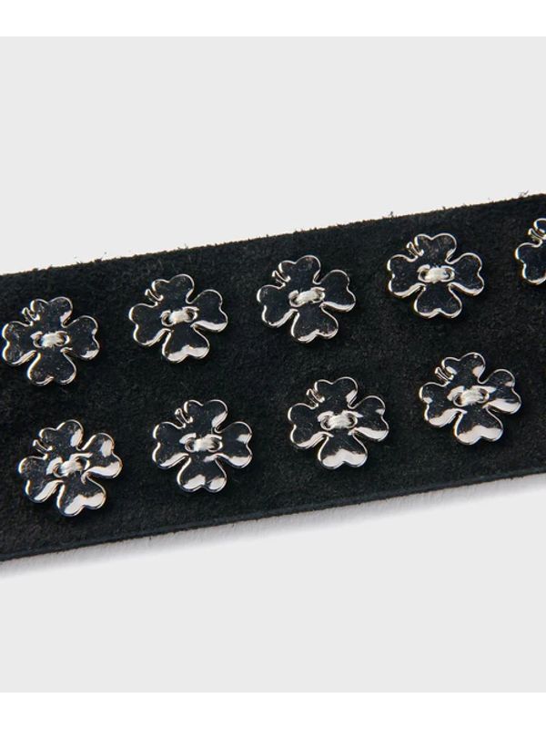 Bode Clover Charm Suede Belt
