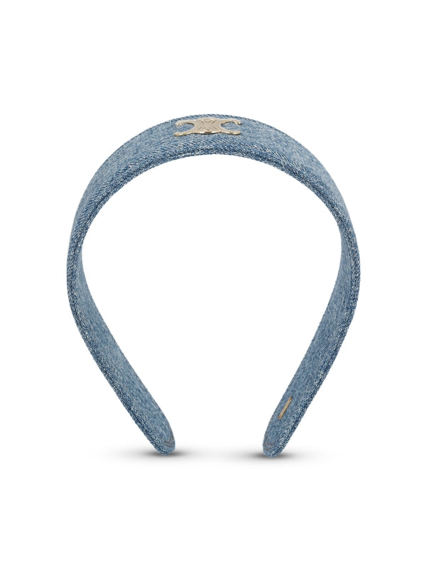Triofe Logo Denim Hairband