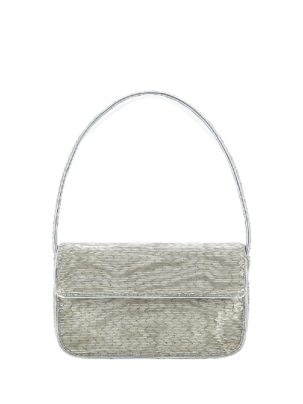 Tommy Bead Flap Shoulder
  Bag