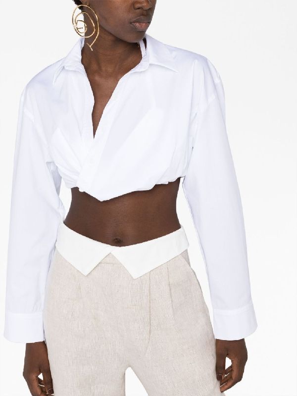 Twist Crop
  Shirt