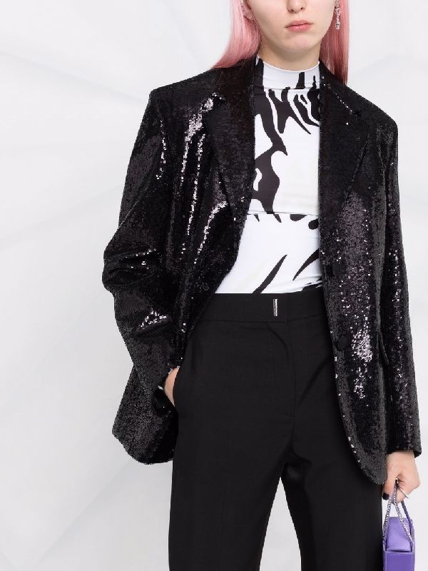 Allover Sequin Single Jacket