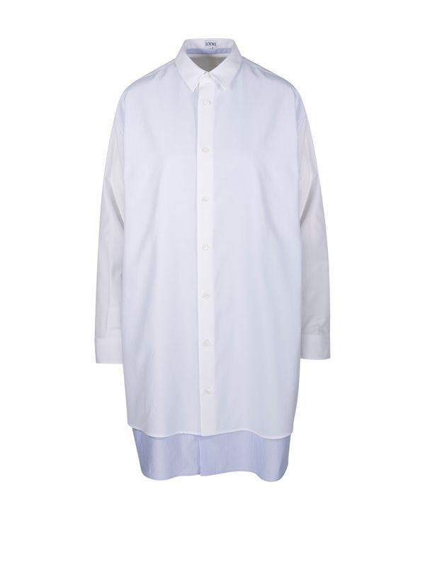 Double Layer
  Shirt Midi Dress