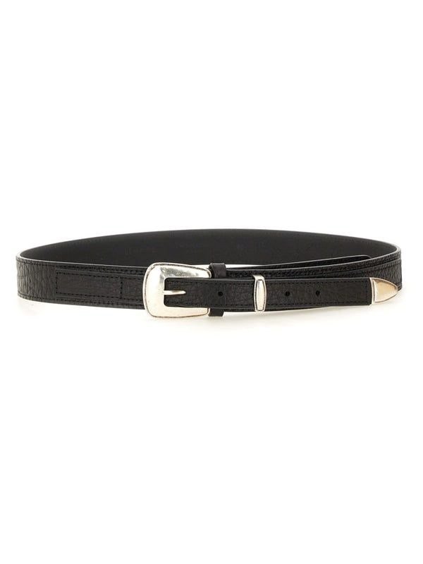 Western Detail Leather Belt