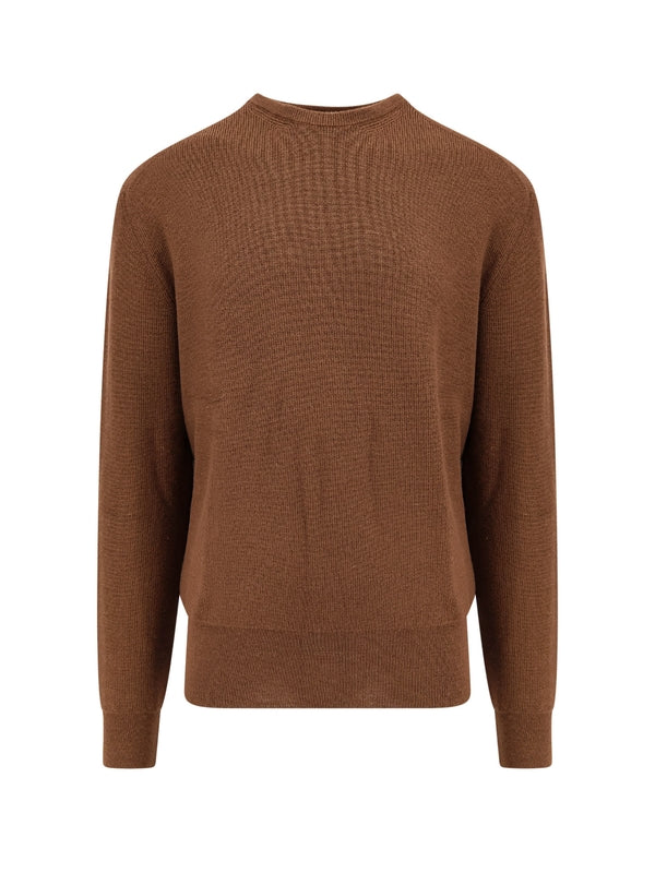 Crewneck Wool Blend Knit