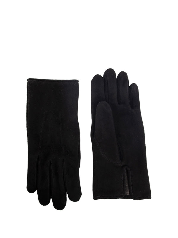 Black Suede Gloves