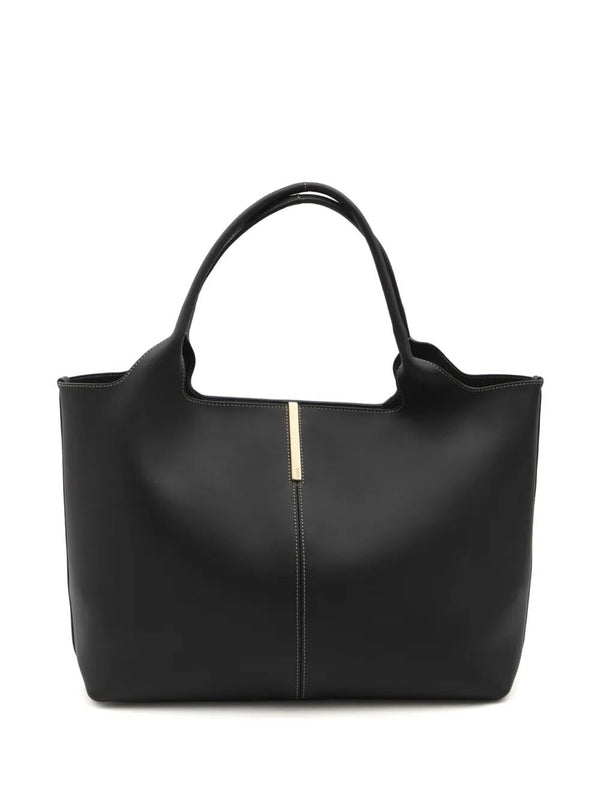 Toz Black Tote Bag
