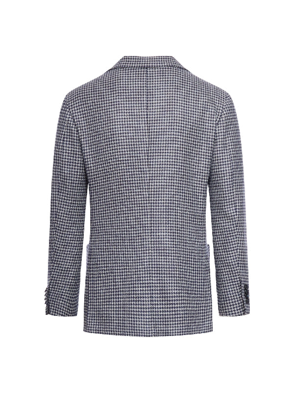 Houndstooth Cashmere Jacket