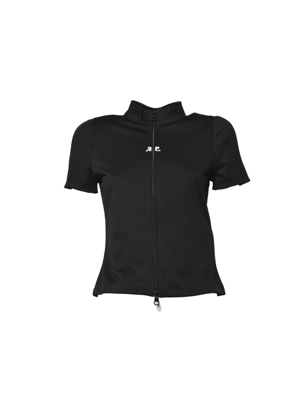 Courrèges Black Half Sleeve