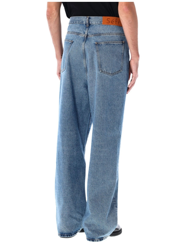 Disco Cut Denim Pants