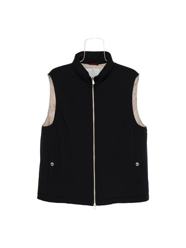 Brunello Cucinelli Blue Vests