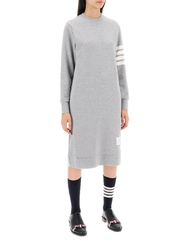 4-bar Sweatshirt Midi Dress - Jente