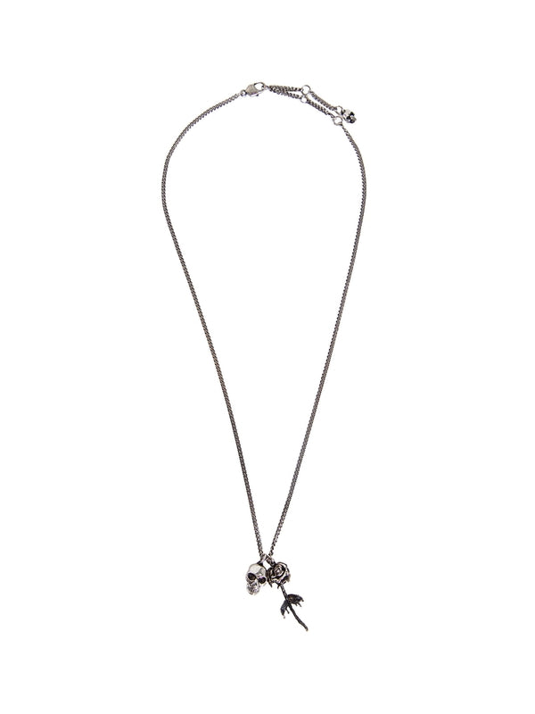 Alexander Mcqueen Silver Necklace