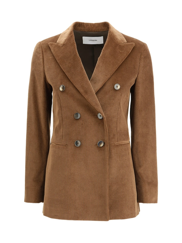 Lardini Brown Tailored Jackets