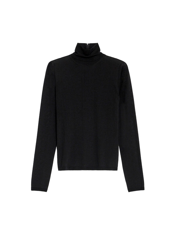 Adda High Neck Cashmere Knit