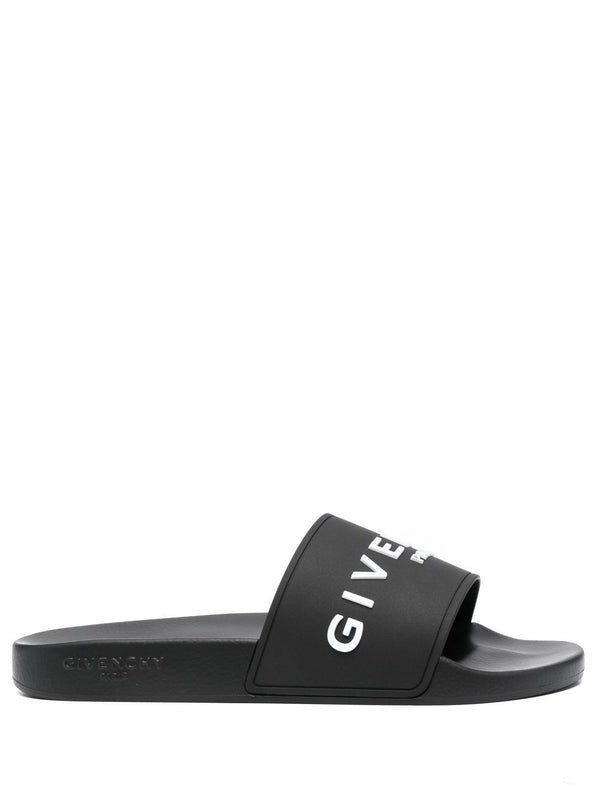 Givenchy Black Slides