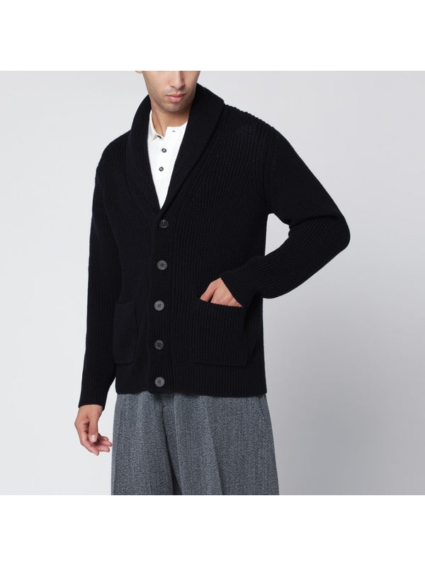 Drumohr Navy Cardigans
