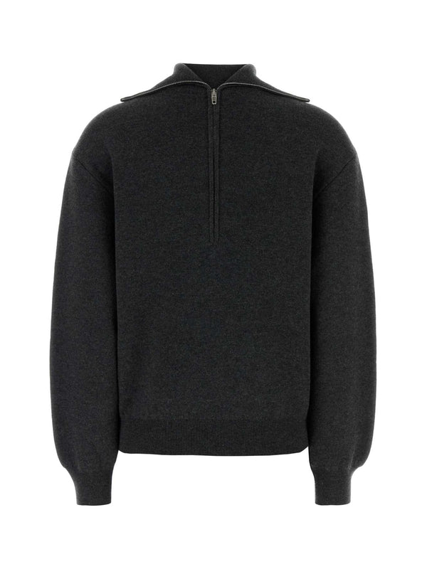 Balenciaga Grey Knitted