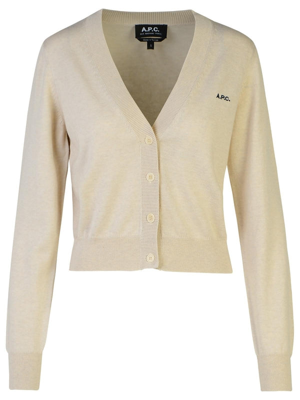 Berenice Logo Cotton Cardigan