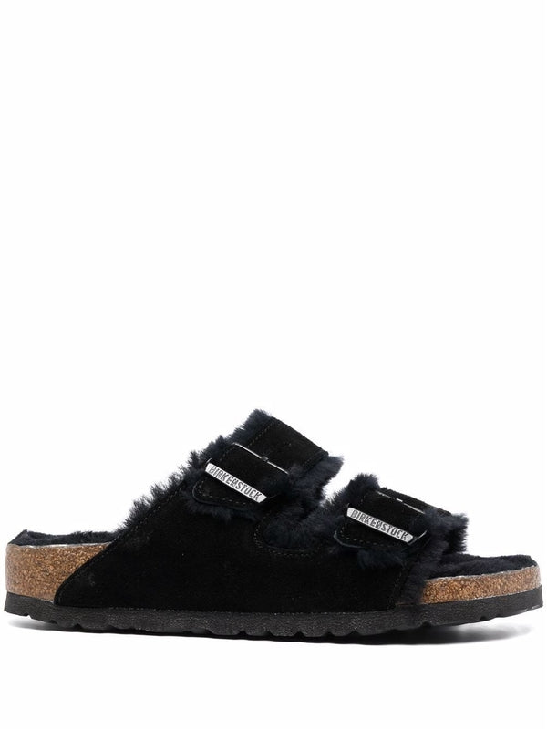 Arizona Strap
  Shearling Sandals