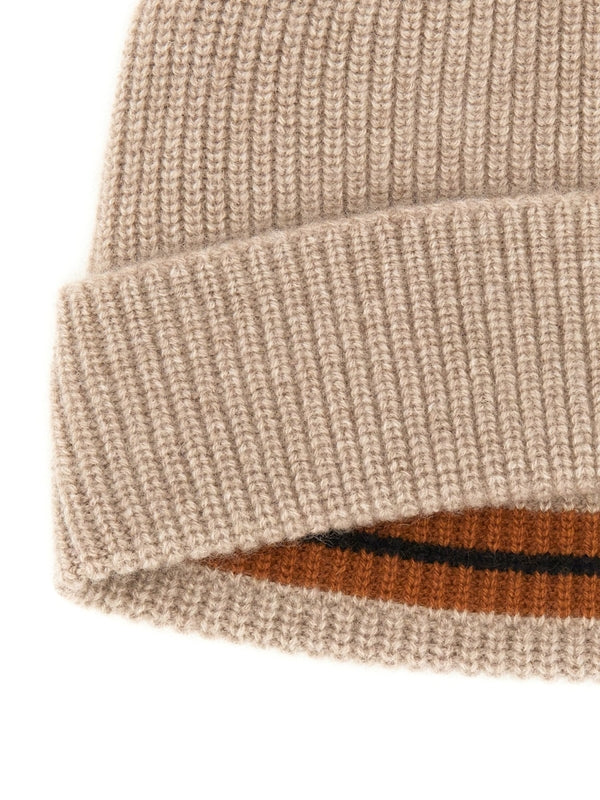 Turnup Cashmere Beanie