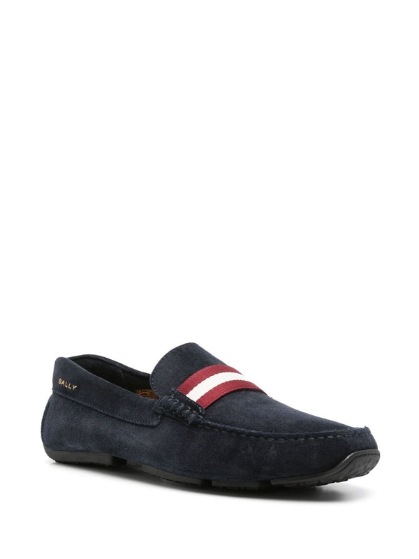 Bally Navy Driving Shoes