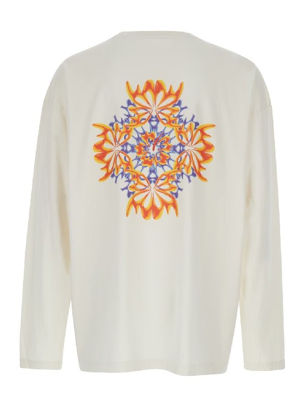 Trippy Leaves Long Sleeve T-Shirt