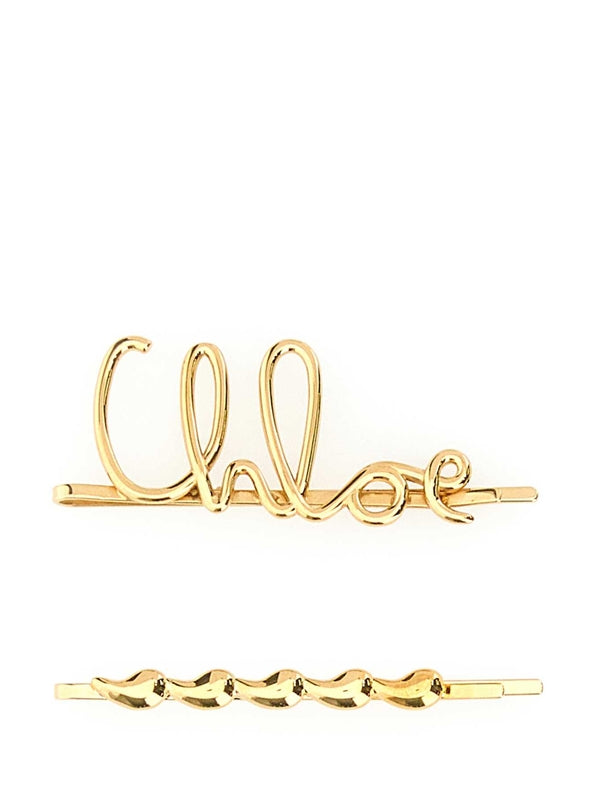 Logo Lettering Hairpin