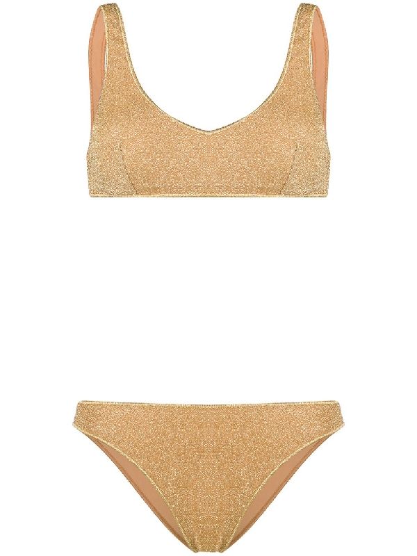 Lumiere Lurex Bikini Set