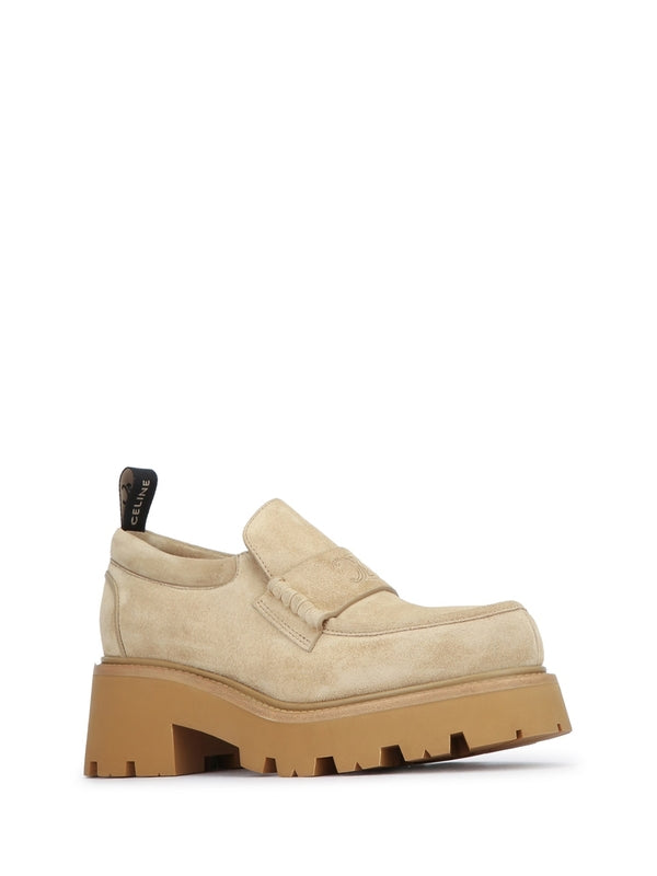 Celine Beige Loafers
