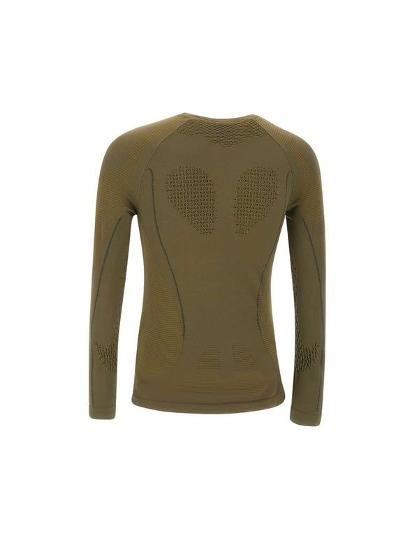 Roa Khaki Long Sleeve Top