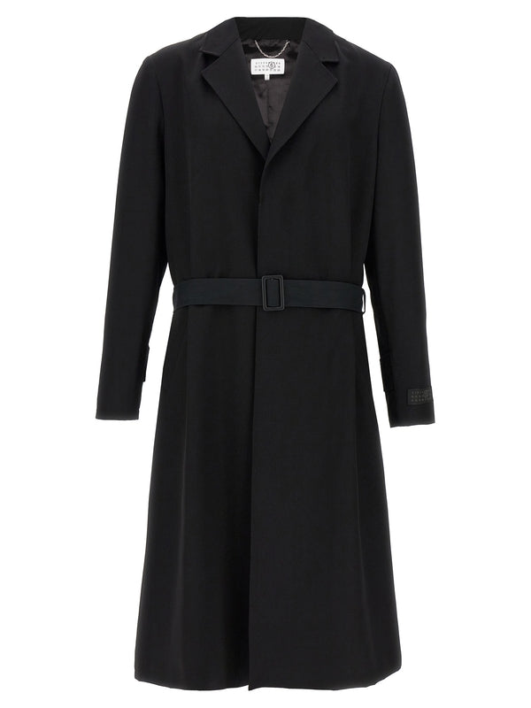 Number Logo
  Patch Wool Trench Coat