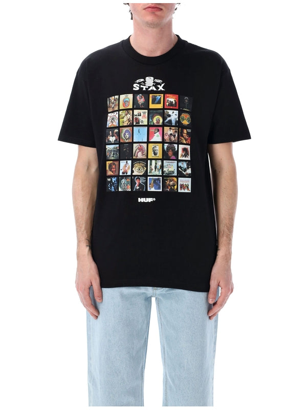 Huff Black Short Sleeve T-Shirt