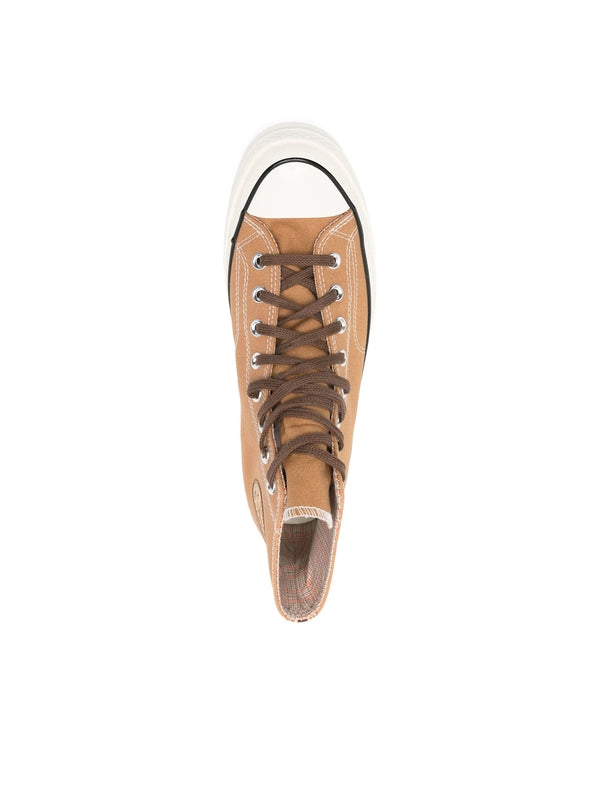 Converse Beige High Top Sneakers