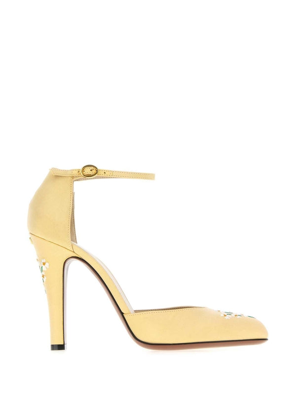 Valentino Yellow Sandal Heels