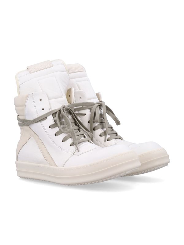 Rick Owens White Ivory Sneakers