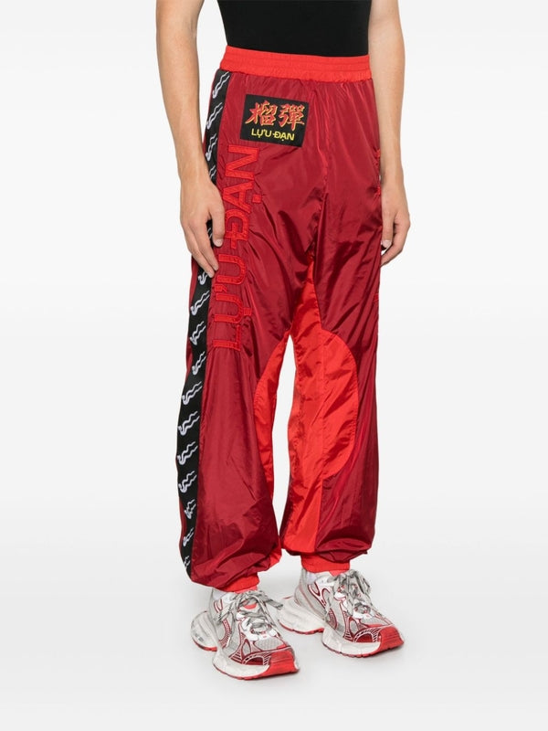 Logo Graphic Printing Nylon Pants