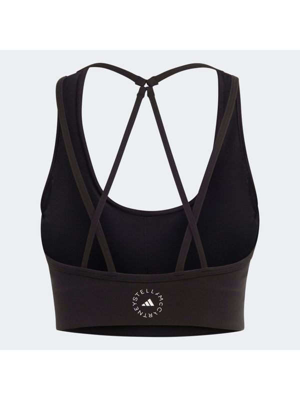 Stella Mccartney Logo Printing Sports Bra