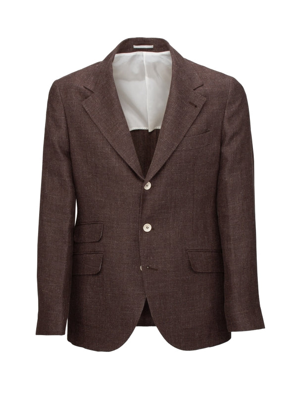 Brunello Cucinelli Brown Tailored Jackets