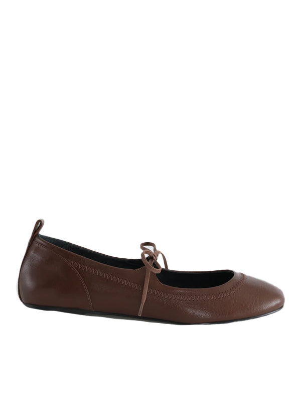 Paloma-Wool Brown Flat Shoes
