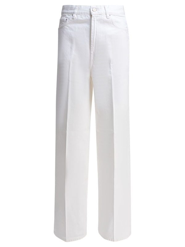 Toteme White Denim Pants