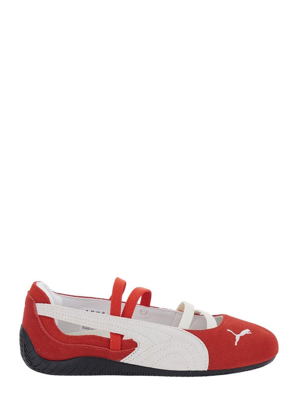 Puma Red Flat Shoes