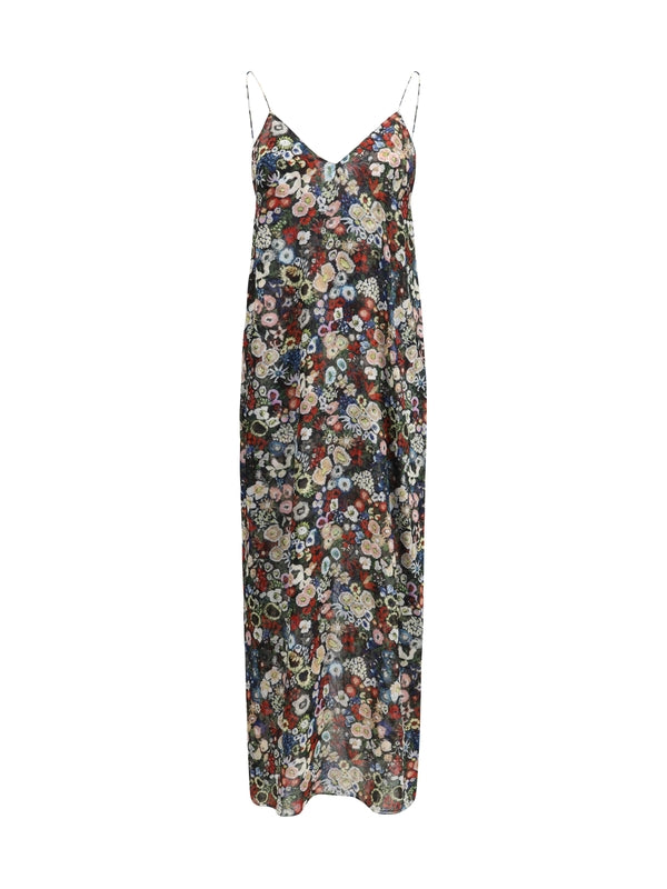 Khaite Multicolor Long Dress
