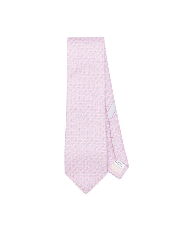 Allover Gancini Logo Printing
  Necktie