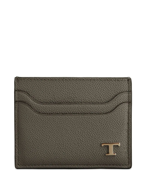 Tod'S Gray Card Wallet