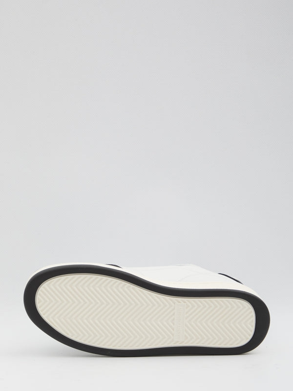 Saint Laurent White Low Top Sneakers