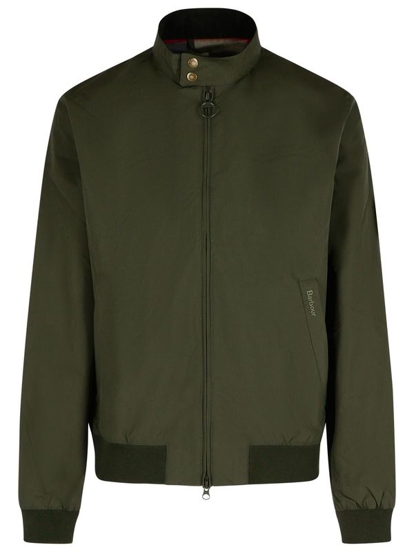 Royston High-Neck Nylon Bomber Jacket