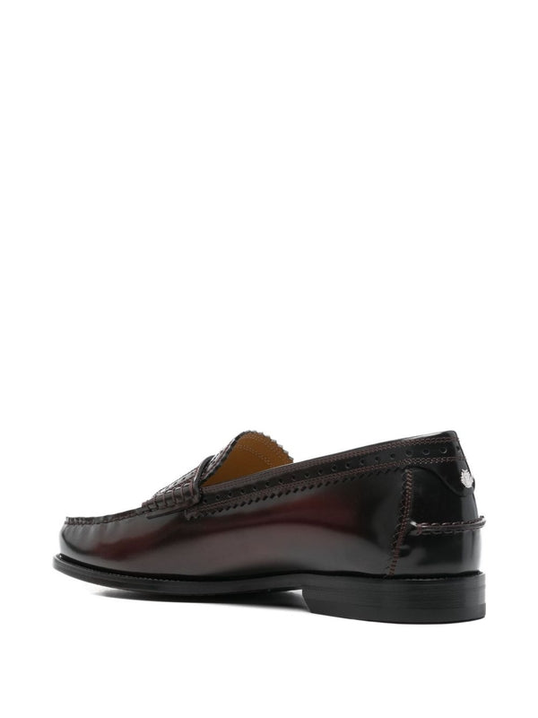 Bally Purple Loafers