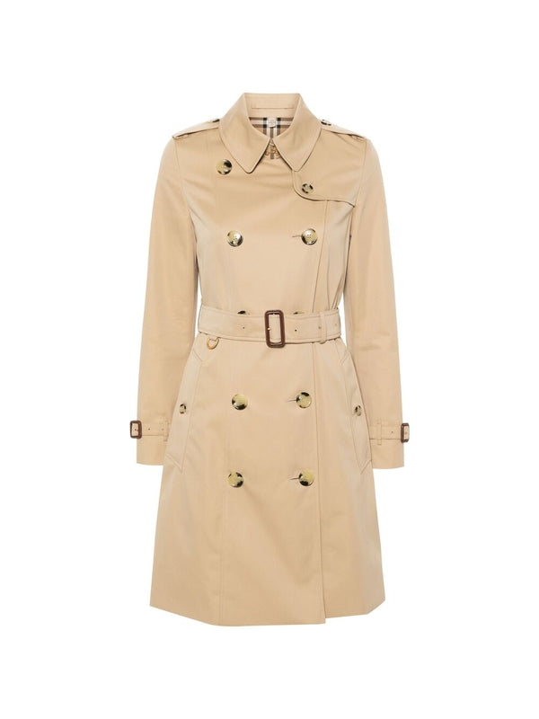 Belt Double Breasted Trench
  Coat